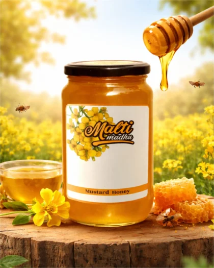 Mustard Honey 1kg by Malti Madhu – pure natural honey